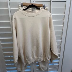 Elwood Cream Sweatsuit